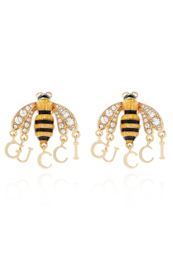 Gucci bee deals stud earrings